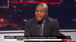 Gauteng school placement process Steve Mabona [upl. by Eednil]