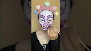 Dumbest villain  paint makeup  Creative makeup [upl. by Johnsson]