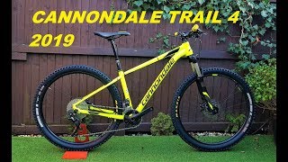 Cannondale Trail 4 2019 Mountain Bike upgraded [upl. by Oirom]