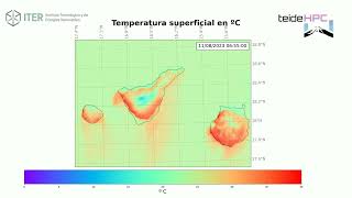 Tenerife Temperature forecast 20230810 [upl. by Oakie]