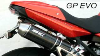 TRIUMPH SPEED TRIPLE 1050 SCPROJECT EXHAUST VIDEOampSOUND [upl. by Loretta]