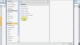 Kalender i Excel  Find kalender i regneark [upl. by Nivad]