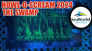 The Swamp 2024 SeaWorld San Antonio HowlOScream Haunted House Full WalkThrough [upl. by Nagaet]