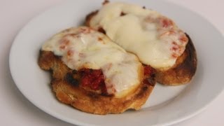 Sun Dried Tomato amp Smoked Mozzarella Bruschetta Recipe  Laura Vitale  Laura in the Kitchen Ep 384 [upl. by Akfir]