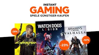 Instant Gaming Das Große Tutorial Günstig Videospiele online kaufen [upl. by Finnigan]