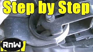 How to Diagnose and Replace a Motor Mount [upl. by Ennovy373]