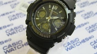 Casio  GShock AWGM100SB2A [upl. by Neirrad]