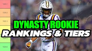 2024 Dynasty Rookie Rankings  THIS COULD CHANGE EVERYTHING [upl. by Player]