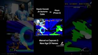 Hayato KanzakiJin SaotomeCable vs Abyss Phase 2 Marvel vs Capcom 2 New Age Of Heroes Dreamcast [upl. by Clarance4]