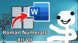 How to Add Roman Numerals in Word [upl. by Jeanie]