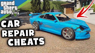 GTA 5  PHONE CHEATS CAR REPAIR [upl. by Kristos]