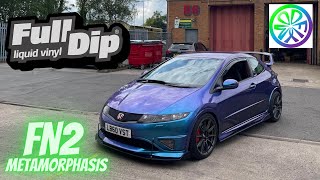 You Will be Blown Away by this Honda Civic FN2 TypeR Colour Change [upl. by Nikita]