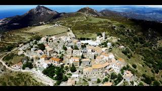 Corse image drone  SantAntoninu Balagne Corse [upl. by Yantruoc441]