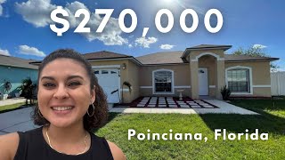 270k Home Tour  3 Beds 2 Baths  Poinciana Fl  Central FL Realtors [upl. by Beare359]