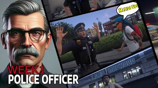 My First Week As a Police Officer In GTA RP [upl. by Roslyn469]