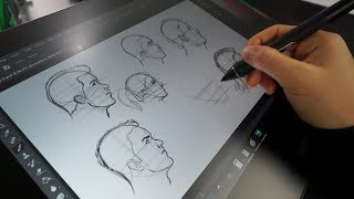 My Tutorial Workflow  Pencil  Paper Vs Cintiq Pro 16 [upl. by Starinsky]