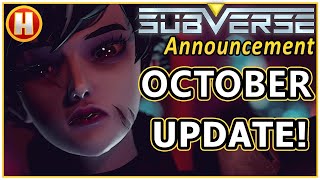 NEXT Subverse Update is coming OCTOBER [upl. by Cooke]