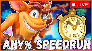 Crash Bandicoot 4 ANY Speedrun Part 2 🏁🙌 [upl. by Garner528]