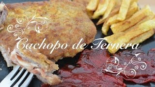 Cachopo de Ternera Asturiano  Cachopo Asturiano  Recetas de Cocina por Chef de mi Casacom [upl. by Naelopan772]