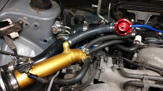 Custom Recirculating Blowoff Valve Install  NAT SUBARU [upl. by Noreg170]