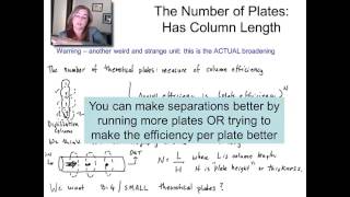 Lecture 6 Peak Widths and Number of Theoretical or Equivalent Plates 9 33 [upl. by Anirret]