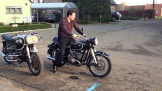 BMW R502 1961 500cc  Test ride bike 50 [upl. by Lenno492]