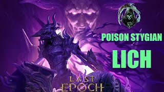 Last Epoch 11 Aberroth kill with commentary  Poison Stygian Lich [upl. by Ahsimin]