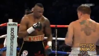 DILLIAN WHYTE VS BRIAN MINTO  KO 3RD ROUND READY FOR JOSHUA POST FIGHT REVIEW [upl. by Antrim]