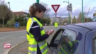 Luçon  importants contrôles de gendarmerie [upl. by Refotsirc]