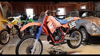 MOTORCYCLE RESTORATION  FREE HONDA CR125  TEARDOWN [upl. by Benedicto611]