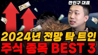 2024년 무조건 줍줍해야 할 주식 딱 3개만 알려드릴게요전인구 소장 [upl. by Ennagroeg]