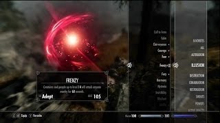 Skyrim Frenzy Fun  Solitude Mayhem [upl. by Adnauqal117]