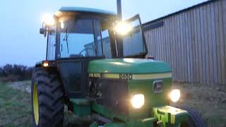 1987 JOHN DEERE 2450 POWER SYNCHRON 2WD TRACTOR [upl. by Tempest]