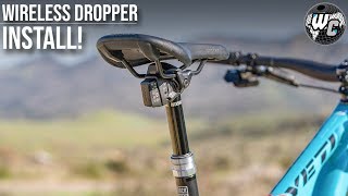 How To  Install a RockShox Reverb AXS Electric Dropper Post [upl. by Anerac]