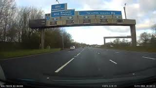 UK Motorways  M6 J27 to M6 J32 [upl. by Haziza370]