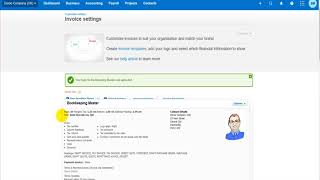 How to Customise Invoices on Xero xero accounting [upl. by Waterman]