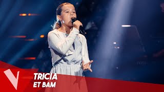 Mentissa – Et bam ● Tricia  Blinds  The Voice Belgique [upl. by Kellie]