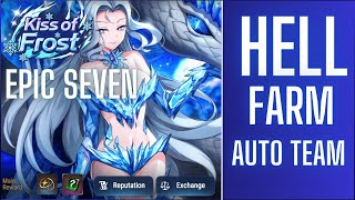 Kiss of Frost Advent Hell Mode Auto Farm  Epic Seven [upl. by Elihu]