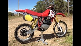 Honda XL500R Turbo Part 1 [upl. by Liamsi]