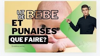 PUNAISES DANS LE LIT DE BÉBÉ COMMENT REAGIR [upl. by Wattenberg105]