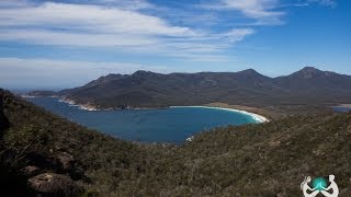 WINEGLASS BAY LOOKOUT WALK TASMANIA [upl. by Ynafit585]