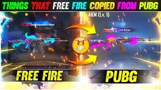 PUBG vs Free Fire  Free Fire Copying PUBG  Free Fire vs PUBG  This That Free Fire Copying PUBG [upl. by Pallua]