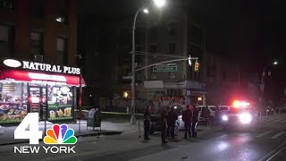 Twins stabbed in Brooklyn 1 sister killed after denying mans advances witness  NBC New York [upl. by Ddat]