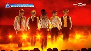 PRODUCE101 シーズン2Center of You「Shape of YouEd Sheeran」ポジション評価 [upl. by Yatnahc878]