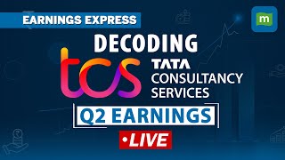 Live TCS Reports Q2 Earnings  TCS Q2 Results  Quarterly Performance  Earning Express [upl. by Novyat629]