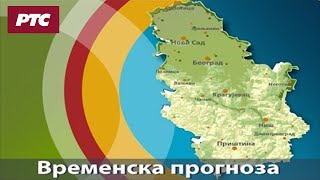 Vremenska prognoza  23 januar 2016 do kraja dana [upl. by Anawd]