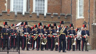 Royal Canadian Artillery Band and The Band of the Irish Guards  Changing the Guard [upl. by Amora]