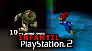 TOP 10 MELHORES JOGOS INFANTIS DO PS2 [upl. by Masson]