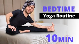 10Min Bedtime Stretching Exercises – Presleep Flow beginners [upl. by Suirtemid]