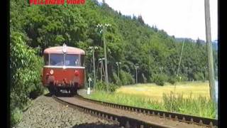 KBS 602 Bilderbogen Eifelquerbahn Andernach  Gerolstein 198990 [upl. by Lampert]